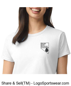 Womens' 100% Cotton T-shirt Design Zoom
